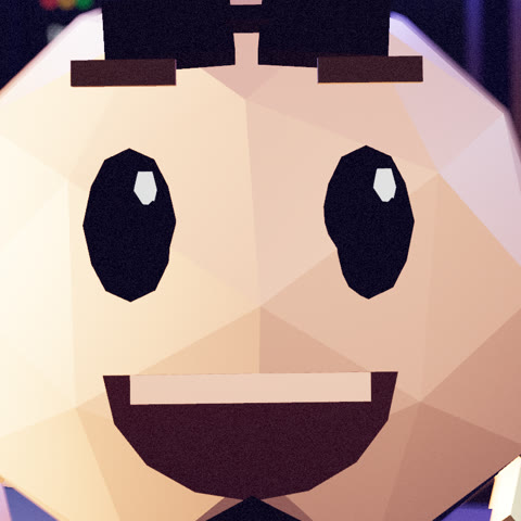 ChatGPT, a white sphere with a huge grin and sunglasses on its forehead